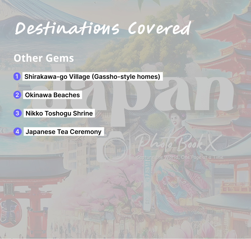 Japan – 25 Destinations